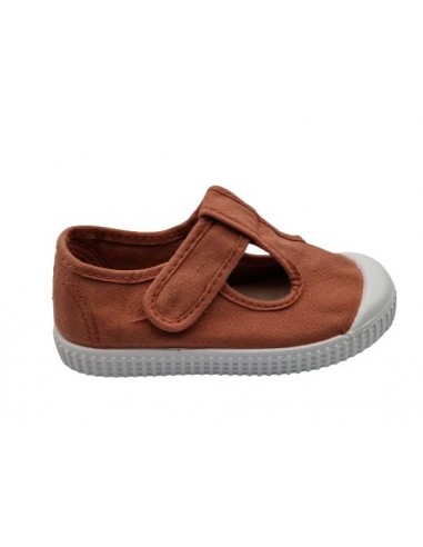 Pepitos de lona con puntera unisex...