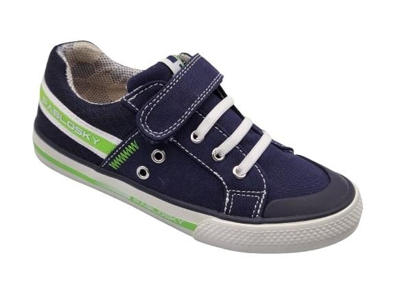 Zapatillas de con velcro para niños Pablosky en color azul navy. 31 Color NAVY