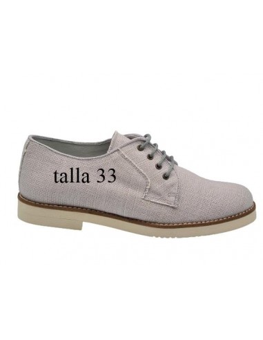 Zapatos de lino azul para ceremonias...