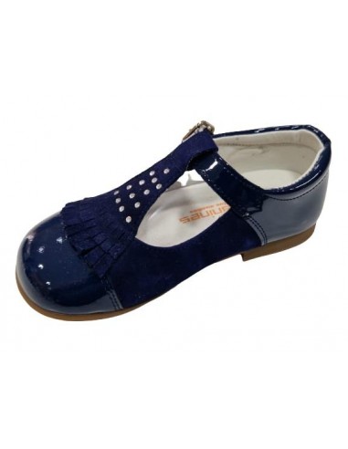 Merceditas de charol para niñas...