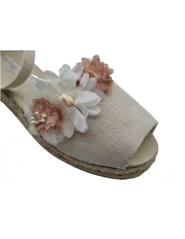 Alpargatas de lino para niñasa...