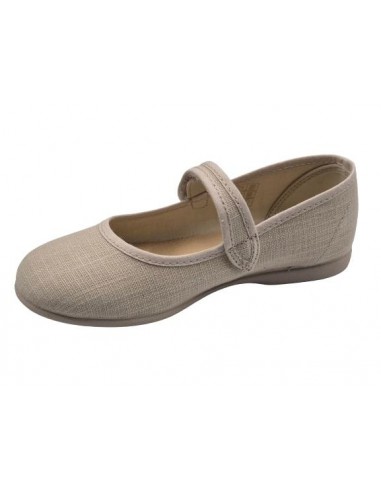 Merceditas de lino para niñas, marca...