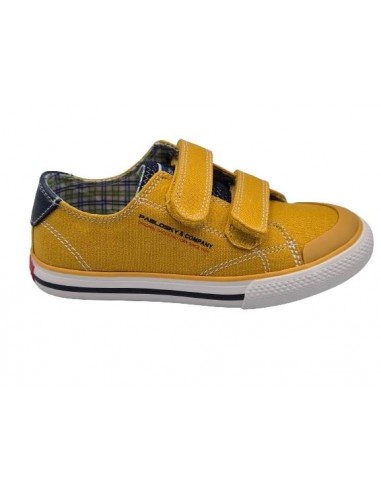 Zapatillas con velcro de lona, para...