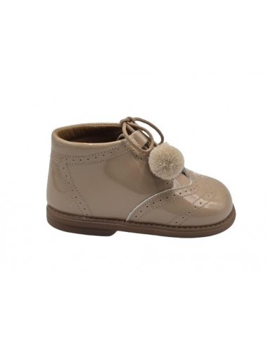 Botas de charol, para vestir unisex...