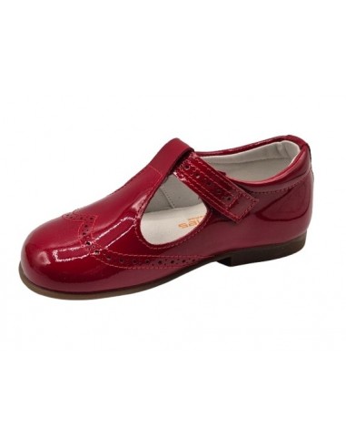 Pepitos de charol para niños unisex,...