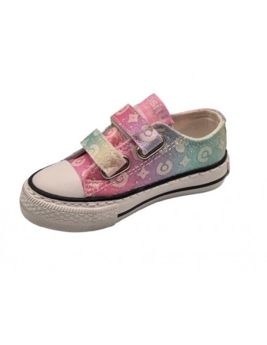 Zapatillas con velcro de lona que se...