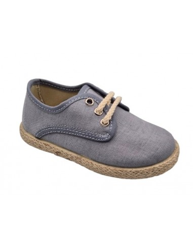 Alpargatas de lino para niños, marca...