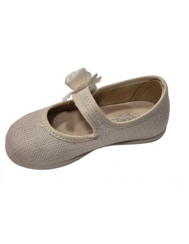 Merceditas de lino para niñas, marca...