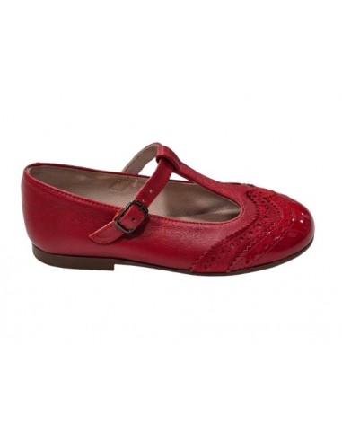 Merceditas de piel para niñas, marca...