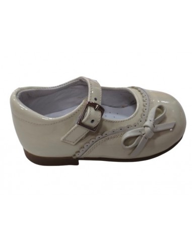 Merceditas de charol para niñas,...