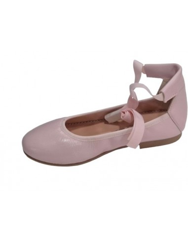 Bailarinas de piel atar tobillo para...