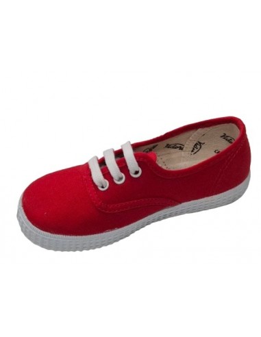 Zapatillas de lona con cordones niños...