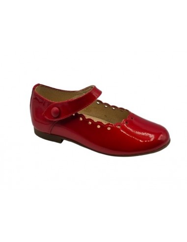 Merceditas de charol para niñas,...