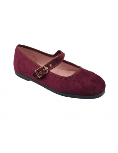 Merceditas de terciopelo para niñas...