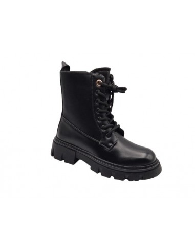 Botin tipo militar para niñas, marca...