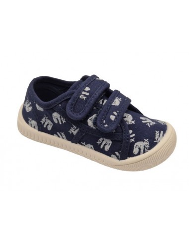 Zapatillas de lona con velcro para...