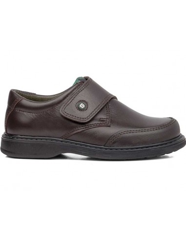 Zapatos velcro colegiales de piel...