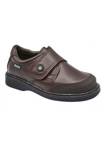 Zapatos colegiales con velcro y...