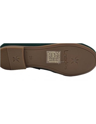 Merceditas de ante con velcro Landos...