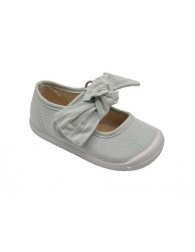 Merceditas lona barefoot para niñas,...