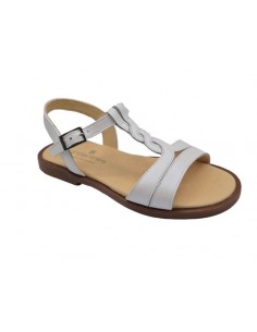 Sandalias con hebilla de...