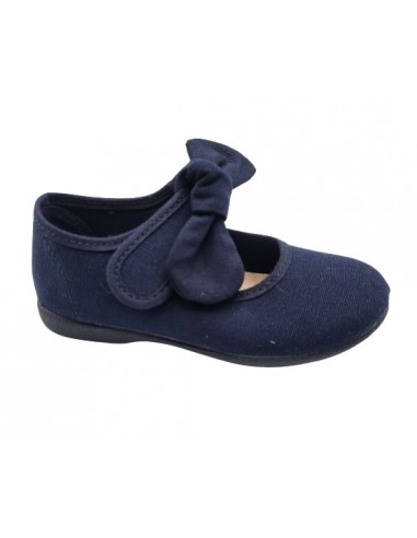 Merceditas de lona con lazo para...