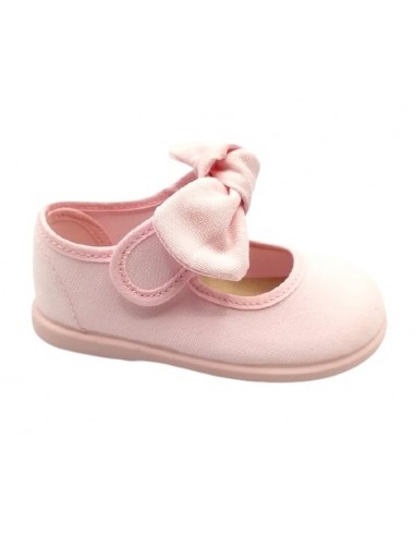 Merceditas de lona con lazo para...