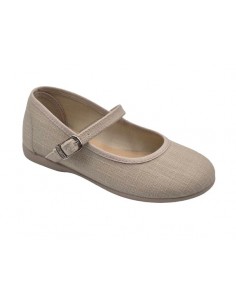 Merceditas de lino con...