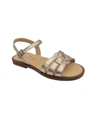 Sandalias con hebilla de piel  para...