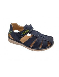 Sandalias de piel puntera...
