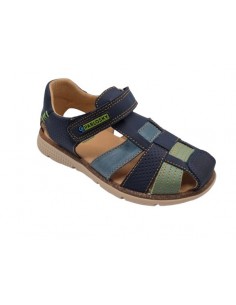 Sandalias de piel puntera...