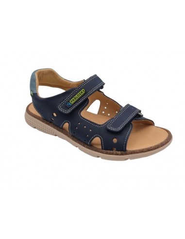 Sandalias de piel con velcros para...