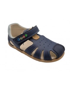 Sandalias de piel puntera...