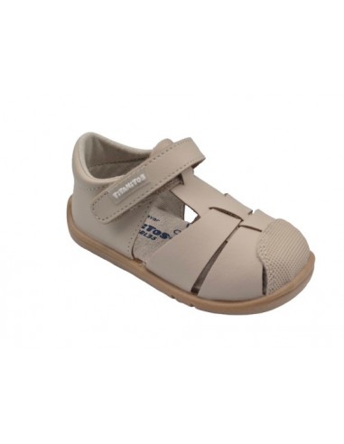 Sandalias de piel lavable barefoot...