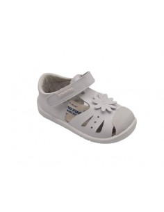 Sandalias de piel lavable...