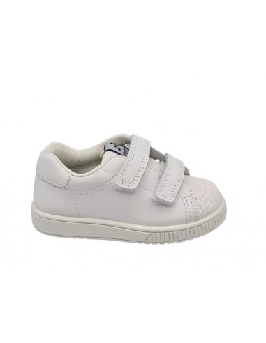 Zapatillas de piel lavable con velcro...
