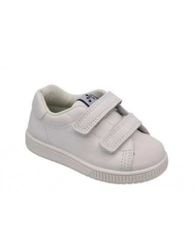 Zapatillas de piel lavable con velcro...