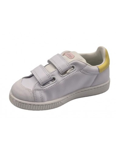 Zapatillas de piel lavable con velcro...