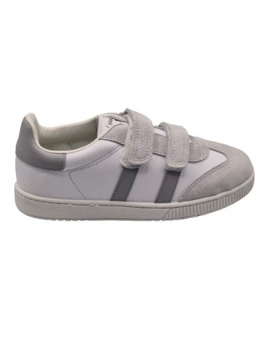 Zapatillas de piel lavable con velcro...
