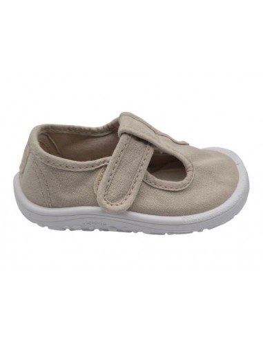 Zapatillas de lona tipo pepito...