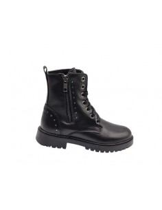 Botin de piel con...