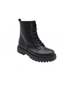 Botin de piel con...