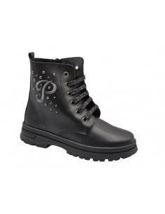 Botines de piel para niñas,...