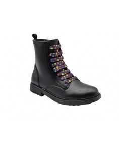 Botines sintetico efecto...