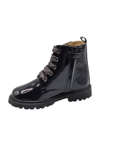 Botines piel charol para niñas, marca...