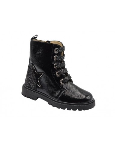 Botines piel charol para niñas, marca...