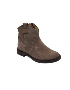 Botines piel serraje para...