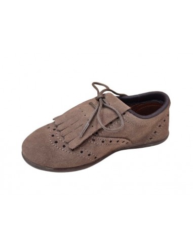 Zapatos de serraje blucher unises...