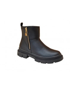 Botines con cremallera para...
