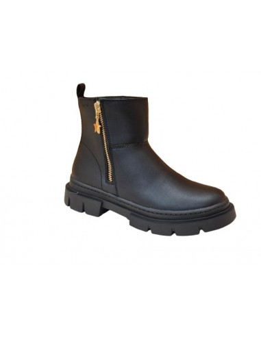 Botines con cremallera para niñas,...